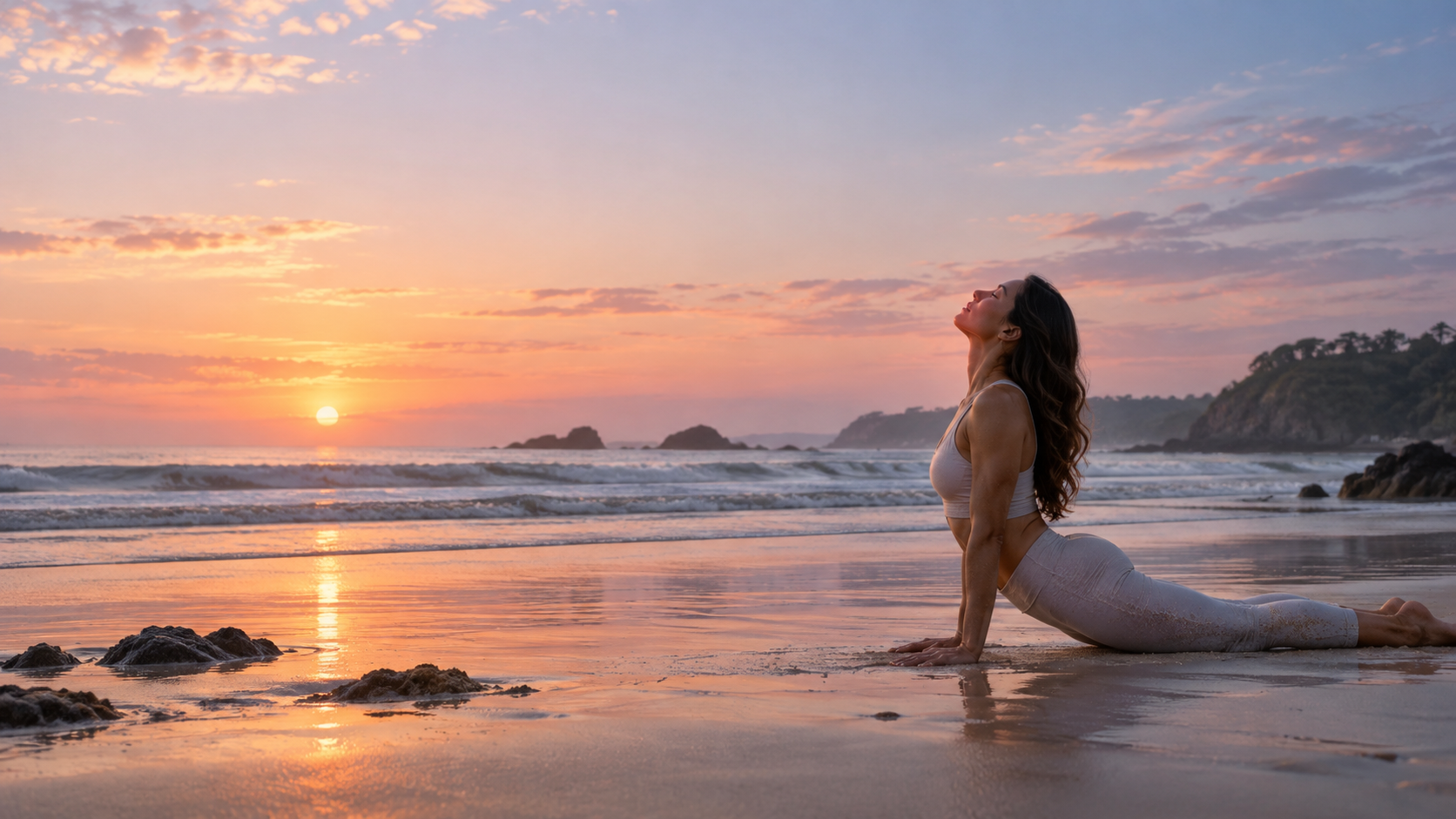 Yoga y bienestar al amanecer